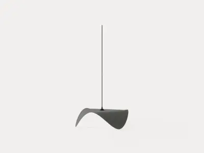 Sine Lamp Low-poly 3D model