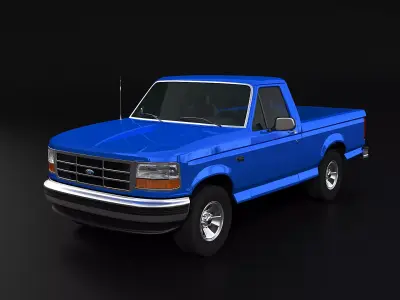 F-150 1993 3D model