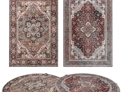 Rugs No 518 Low-poly 3D model