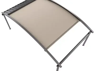 Motorized Pergola 4 3D model