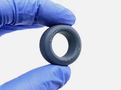 15x10 BFGoodrich Radial TA Tire 295-50-15 3D print model