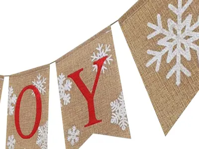 Wreath Joy - Guirnalda Alegria  Low-poly 3D model