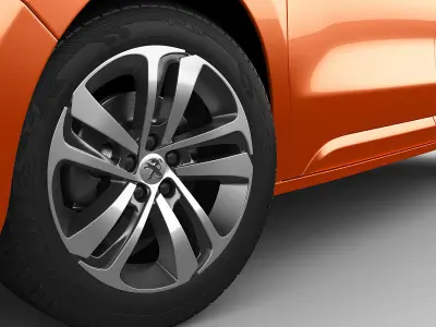 Peugeot Traveller 3D model