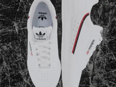Adidas 3D Shoes - White - Ortholite Series Low-poly 3D model