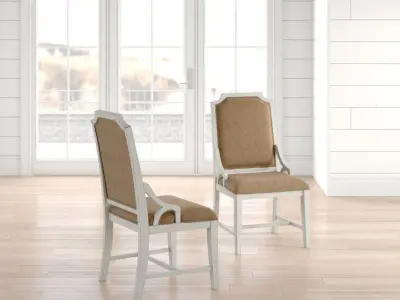 Boyles Back Parsons Chair 3D model