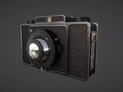 Retro Camera - Luxa Six 3D model