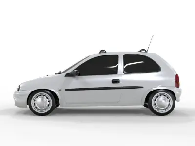 Chevrolet Corsa 2001 3D model