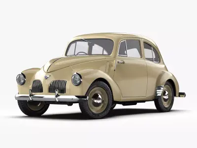 Toyopet SA 1947 -1952 3D model