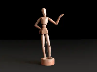 Manikin 3D model