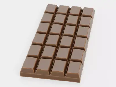 -Chocolate Bar V5- 3D model