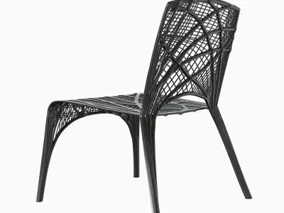 Carbon-Fibre chair Marleen Kaptein for Label Breed 3D model