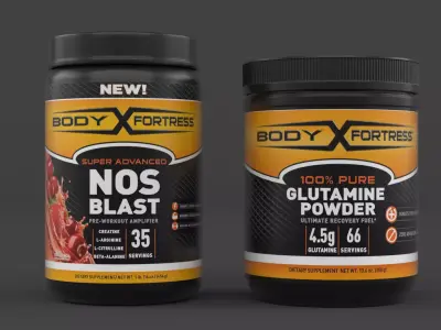 Protein Powder 3D model