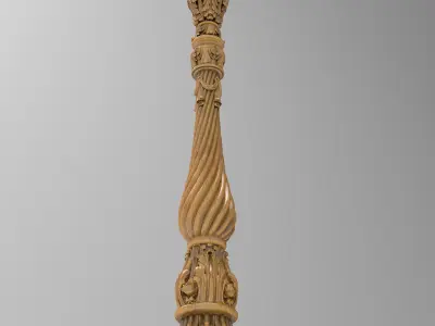 Classic Decorative Furniture Column1 3D print model