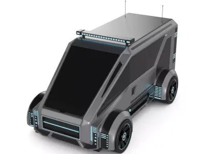 Fire Engine 3D model