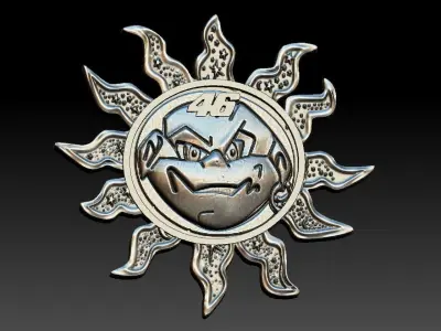 Valentino Rossi Elements 3D print model