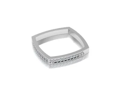 Diamond Jewelry Ring Free 3D print model