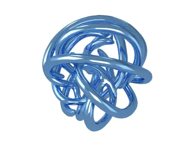 Abstract Shape v22 005 Low-poly 3D model