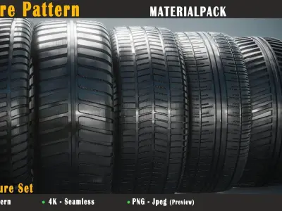 30 Tire Pattern Texture