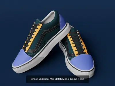 Collection  5 Shoes  Model 3D Model Pack