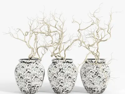 Axl Cement Pot 3D model