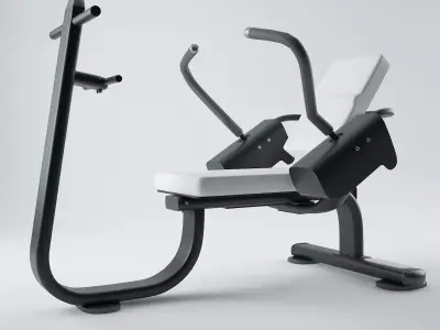 Nautilus Instinct Ab Bench 3D model