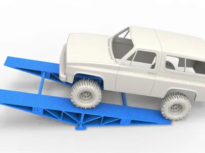 Bridge for diecast RC cars Scale 1 to 10 3D print model