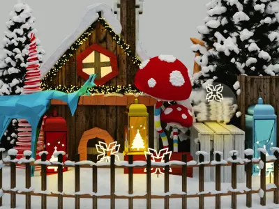 Christmas Decoration 3D model