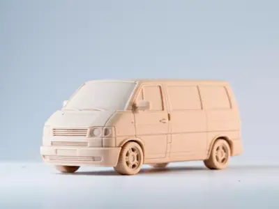 Volkswagen LT35 3D Car Model 3D print model