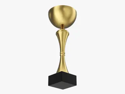 Cup trophy 01 3D model