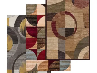 Rug Set 848 3D model