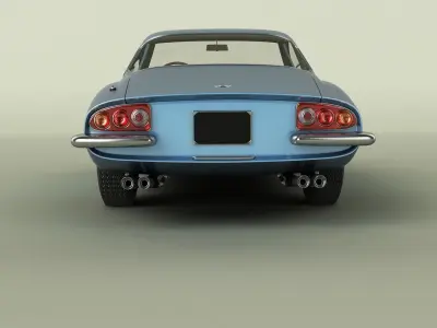 Ferrari 500 Superfast 3D model