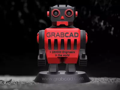 Grabby the Bot Free 3D model