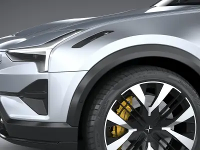 Polestar 3 2024 3D model