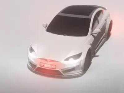 Tesla Car 3D model