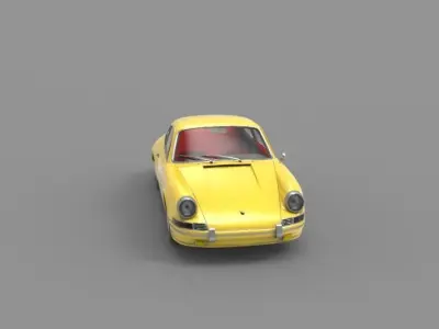 1964 Porsche 911 3D model