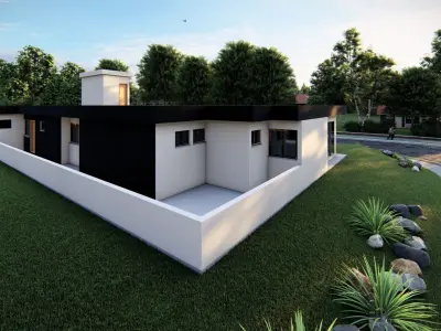 house 4 bedroom 3D model