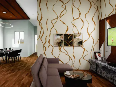 Luxury Modern House Design with Swimming Pool Playroom and More 3D model