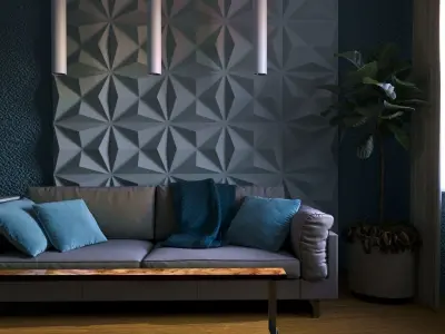 Minimalistic Interior room Free 3D model