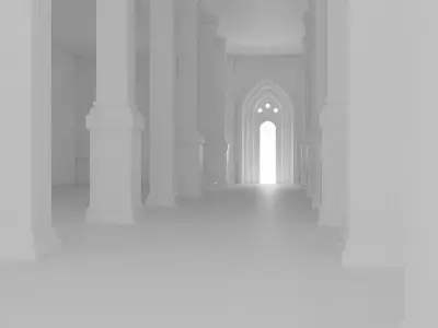 Column Low-poly 3D model