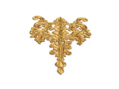 Classic decor ornament carved 56 3D model