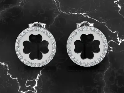 Jewelry Earring 3D print model