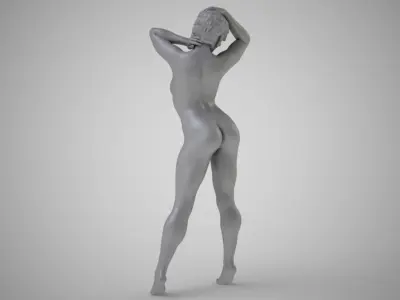 Slim Girl 3D print model
