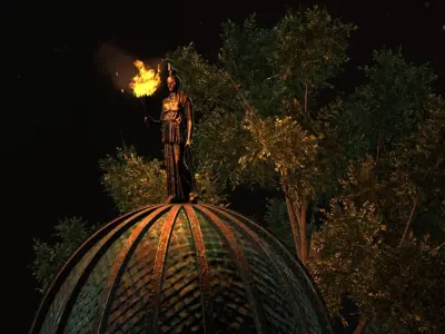 Fantasy Cathedral 3D model