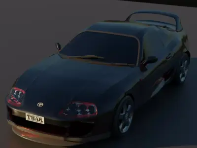 Toyota Supra mk4  3D model