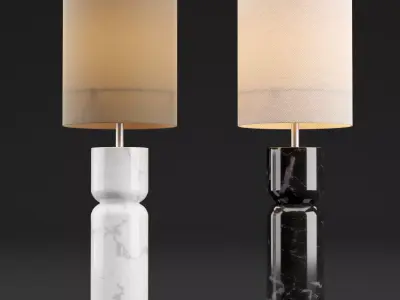 Table light 6 3D model