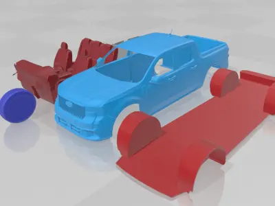 Maverick Lobo 2025 - Separate Parts for 3D Printing 3D print model