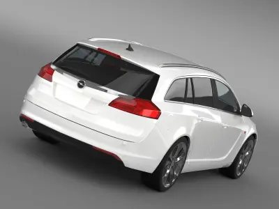 Opel Insignia Sports Tourer 2013 3D model