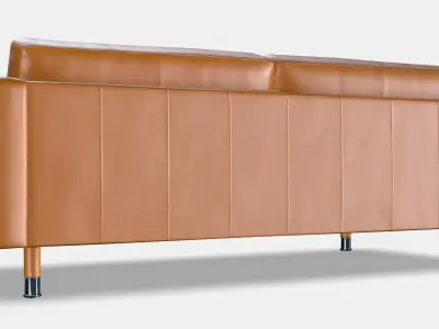 LANDSKRONA 3-seat sofa Low-poly 3D model