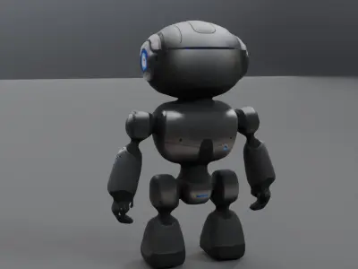 robot 3D model
