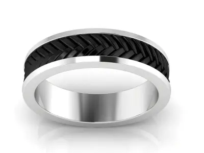 Ring M152 The luxury for woman and men wedding ring 3D print model